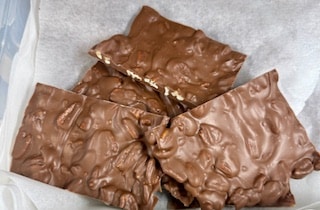 Pecan Milk Chocolate Bark